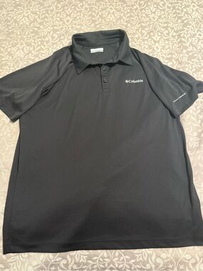 Columbia Men's Black Performance Polo